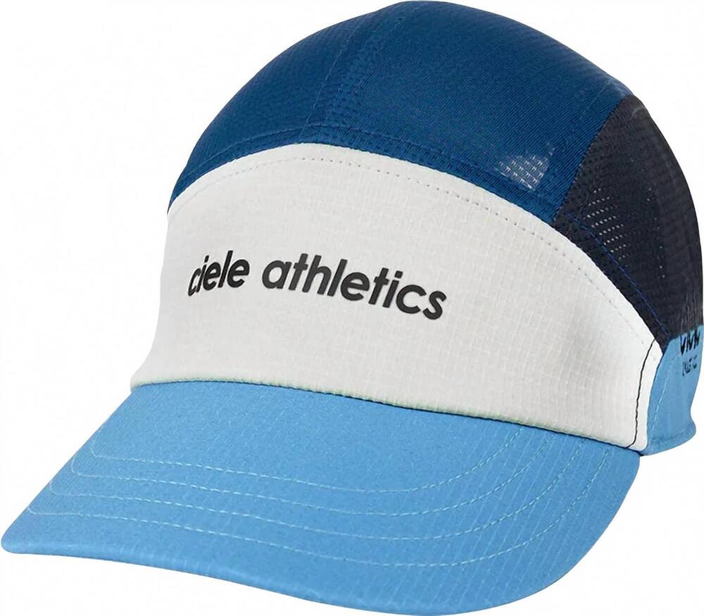 NEW CIELE ATHLETICS men's running fst cap in white/cobalt